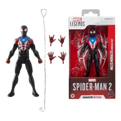 Marvel Legends Gamerverse Spiderman 2 Miles Morales Boricua